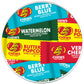Jelly Belly Chews Taffy Candy Individually Wrapped Bulk Candy Chews - Jelly Belly Buttered Popcorn, Watermelon, Berry Blue and V