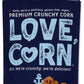 LOVE CORN Sea Salt 4oz x 1 bag - Delicious Crunchy Corn - Healthy Family Snacks - Gluten Free, Kosher, NON-GMO - Alternative for