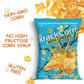 KrackCorn Cheddar Cheese Popcorn - Gluten-Free, Non-GMO, Sweet and Salty Snack - 8.5 oz, Pack of 3