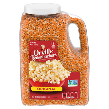Orville Redenbachers Gourmet Popcorn Kernels, Original Yellow, 8 lb.