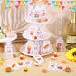 CroBlissful 100 Sets Inspirational Positive Food Mini Gifts for Coworker Bulk Hamburger French Fries Cupcake with Positive Card