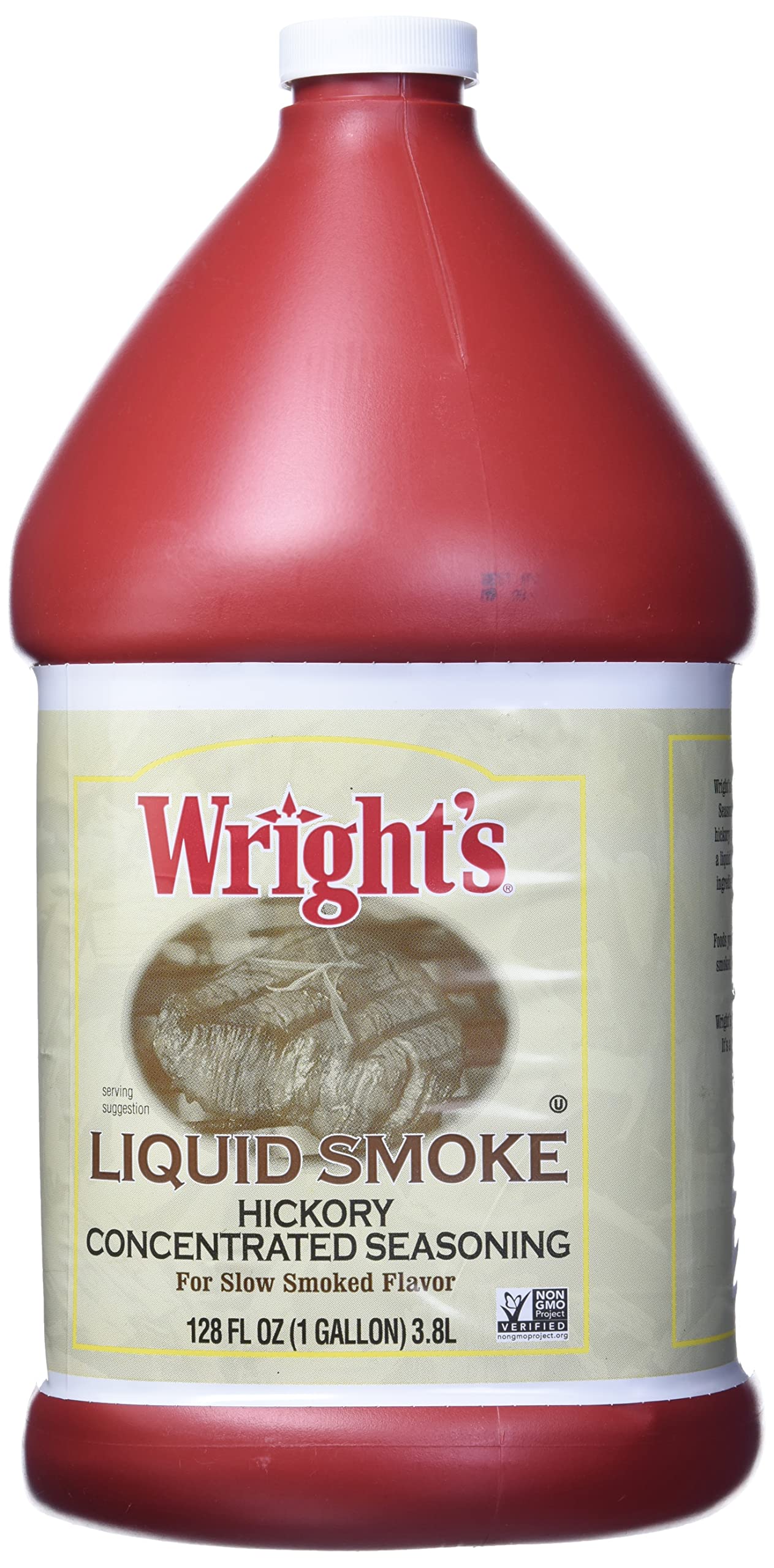Wright'S Natural Hickory Seasoning Liquid Smoke, 128 Ounce