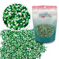 St. Paddy's Pearls | 8 Oz Stand Up Sprinkle Bag | St. Patrick's Day Themed Sprinkle Blend | Mini Sugar Pearls in Green, Lime, an