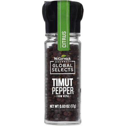 McCormick Gourmet Global Selects Timut Pepper from Nepal, 0.63 oz