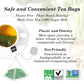 Wild Bliss Organic Stinging Nettle Leaf Tea - Caffeine Free Herbal Support - 20 Plant Based Tea Bags