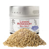Gustus Vitae Lemon Rosemary Sea Salt | All Natural | 1 Ounce | Silver Magnetic Tin
