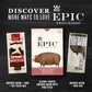 Epic Pink Himalayan Salt Pork Rinds, Keto Friendly, 4ct Box, 2.5oz Bags, Model PP-GRCE22579