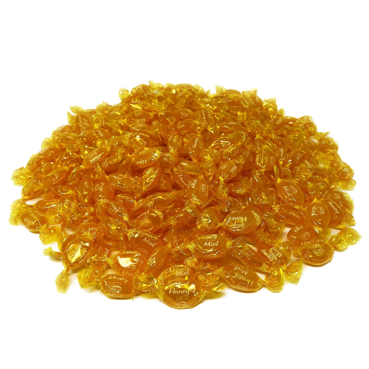 Halloween Honey Filled Hard Candy - 3 lbs - Flavored Classic Bon Bons Filled with Real Honey - Bulk American Vintage Candy Assor