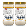 Carbone Classic Alfredo Pasta Sauce | Premium Quality Ingredients | Creamy Blend Of Parmesan And Romano Cheese | Low Carb, Glute