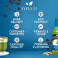 Syruvia Sugar-Free Pistachio Latte Syrup - 25.4 Fl Oz. Premium Coffee Flavoring Syrup. 0 Calories, Kosher, And Gluten-Free. Perf