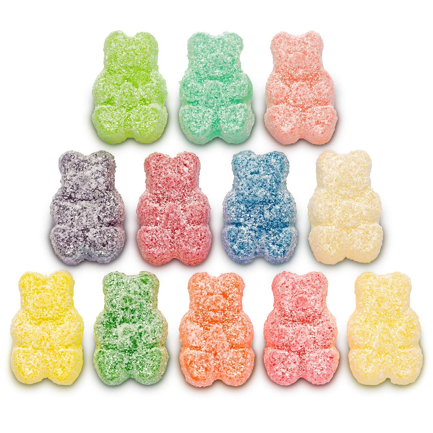 Albanese Gummi Bears, 12 Flavors, 8 Ounce Bag, Orange, Blue, Lime, Pink