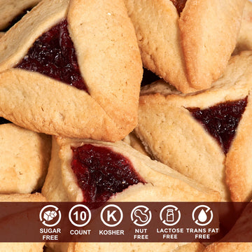 Sugar Free Strawberry Filled Hamentaschen Cookies | Diabetic Cookies For Adults | Low Cholesterol & Low Sodium | Sugar Free Cook