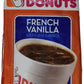 Dunkin Donuts Ground Coffee, French Vanilla, 12 Oz