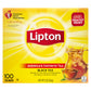 Lipton Tea Bags, Black Tea, Iced Or Hot Tea, Can Support Heart Health, 600 Total Tea Bags (100Ct - Pack Of 6)