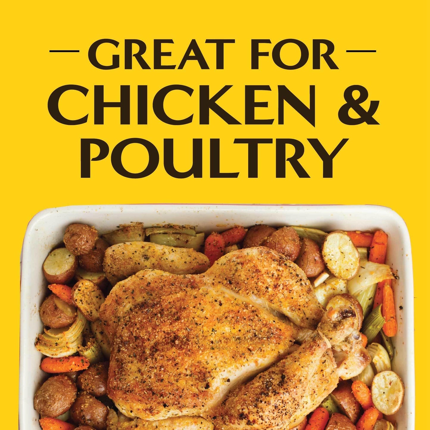 Lawry's Perfect Blend Chicken & Poultry Rub, 24.5 oz - Multicolor Seasoning for Flavorful Meals, Perfect for Grilling and Roasting