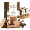 Jans Tradition Cookie Thins, Coffee Flavor Baked Crackers, 4.2 oz (Pack of 6)