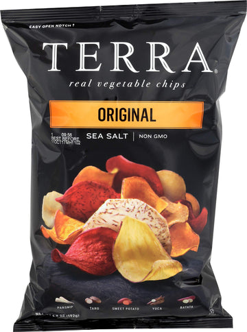 Terra, Chips Exotic Vegetable Original, 6.8 Ounce