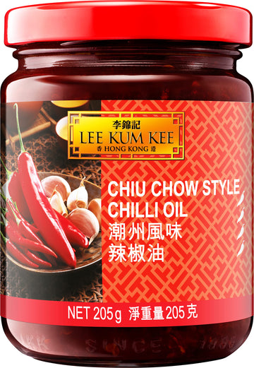 Lee Kum Kee Chiu Chow Chili Oil, 7.2-Ounce Jars (Pack Of 4)