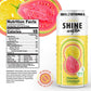 ShineWater Electrolyte Drink - Sugar-Free Tropical Lemonade - 16 Fl Oz (Pack of 12) - Plant-Based, Low Calorie, with Vitamins and Minerals