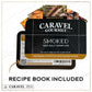 Caravel Gourmet Smoked Sea Salt Sampler Set - Alderwood, Cherrywood, Bacon & Garlic, 0.5 oz x 6 Flavored Salts