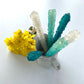 Classic Rock Candy Sticks, Sugar Rock Crystal Lollipops, Individually Wrapped (Pack Of 12, Frozen Ice (Blue, White & Light Blue)