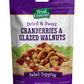 Fresh Gourmet Dried Cranberries & Glazed Walnuts | 3.5 Ounce, Pack Of 9 | Crunchy Snack And Salad Topper