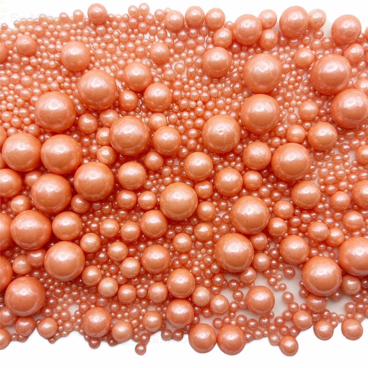 Rose Gold Edible Pearls For Cake Decorating 5.1 Oz | Rose Gold Edible Pearls | Rose Gold Sprinkles | Rose Gold Pearl Sprinkles |