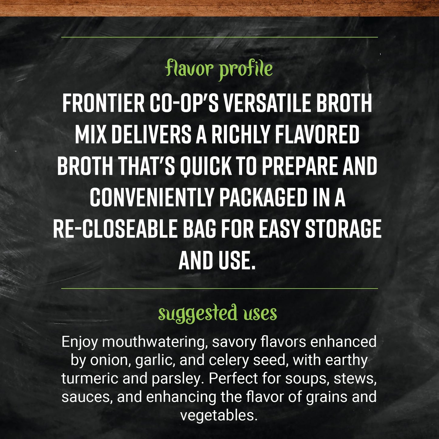 Frontier Vegetarian Broth Powder Pouch, 6.98 Ounce