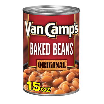 Van Camp s Original Baked Beans, Canned Beans, 15 OZ (Pack of 12)