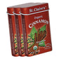 St. Claire'S Organic Herbal Pastilles, (Cinnamon, 1.5 Ounce Tin, Bundle Of 3) | Gluten-Free, Vegan, Gmo-Free, Plant-Based, Aller