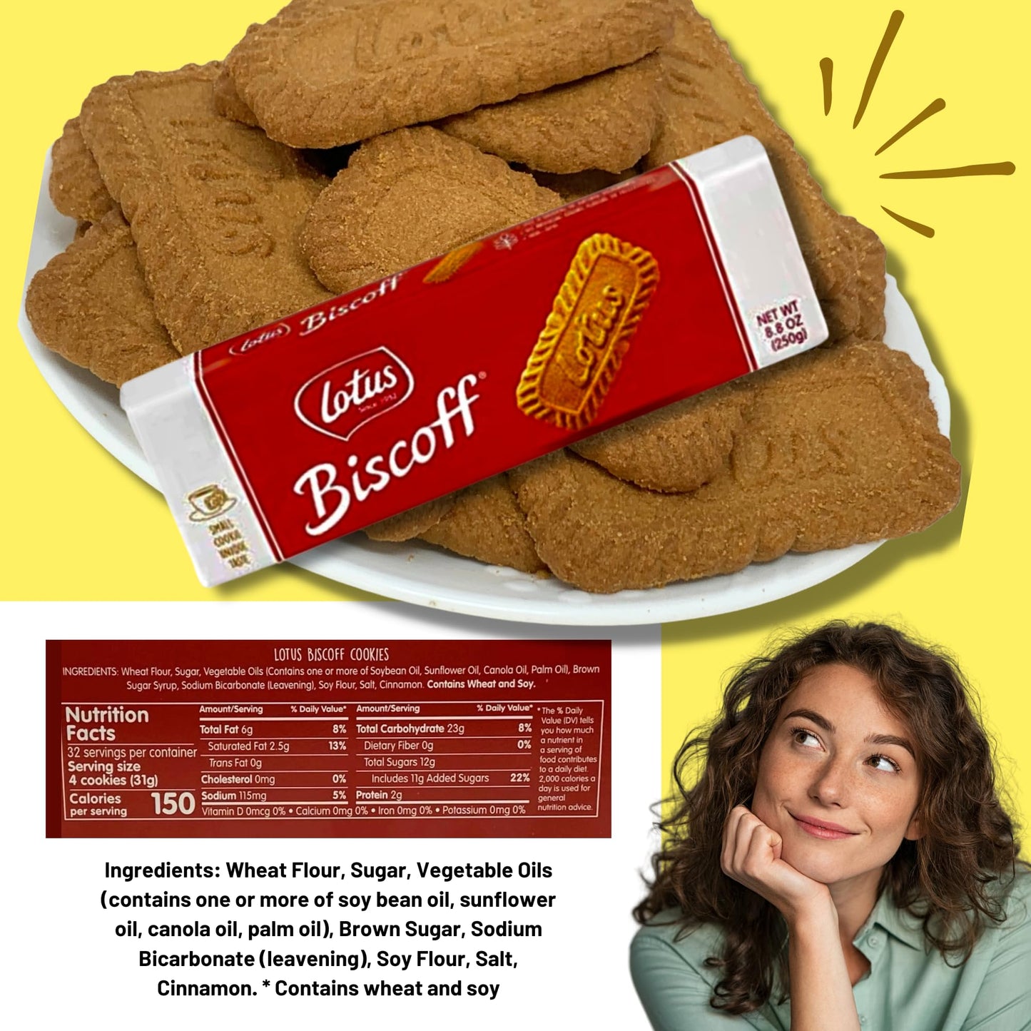 PINKCITRUS MARKETPLACE Tea And Cookie Gift Set Basket, 52 Piece Set, White Mug, Includes Honey Sticks, Ideal for Gifting