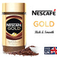 Nescafe Gold Rich & Smooth Taste Crafted With Arabica Ground Coffee Beans 10 Times Finer Instant Coffee Beverages For A Perfect