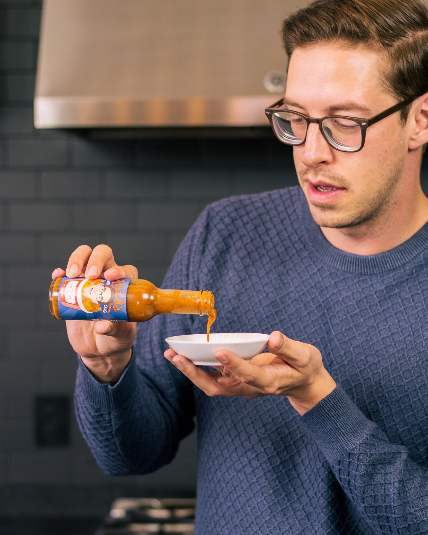 Heatonist Keiths Chicken Sauce, Hot Sauce with Serrano Peppers & Vermont Maple Syrup, 5 fl oz Bottle