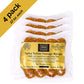 Meatcrafters Spicy Italian Pork Sausage, Minimally Processed, No Artificial Ingredients, 12Oz (4-Pack, 16 Total Links)