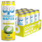 C2O - Coconut Water With Pineapple (12 Pack) - Made With Fresh Coconut Water - Plant Based - Non Gmo - Canned Water - Natural Hydration, Essential Electrolytes, & Potassium - 12 Cans, 17.5 Fl Oz