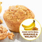 Krusteaz Banana Nut Muffin Mix, Made With Real Bananas and Walnuts, 15.4 oz Box (Pack of 12)