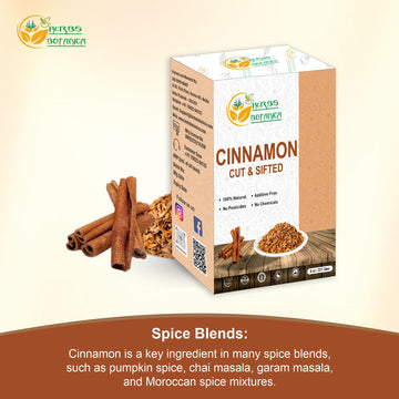 Herbs Botanica Cinnamon Bark Sticks Chips For Baking, Herbal Tea Rich Aroma And Great Flavour Cassia Cinnamon Sticks Cuts Aromat