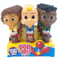 Pop Ups! Cocomelon Lollipop Holders - Nina, Jj, And Cody - 12 Chupa Chups Lollipops With Cases - Individually Wrapped Candy Part