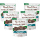 RUSSELL STOVER Sugarfree Dark Chocolate Almond & Sea Salt Bark, 7.5 oz bag, 5 Pack