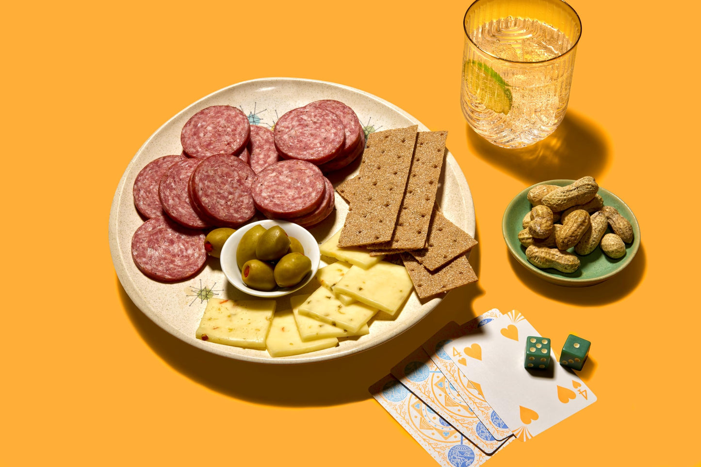 Johnsonville Jalapeno Cheddar Summer Sausage 1/20Oz, Good Source Of Protein, Great For Charcuterie And Cheese Boards