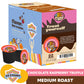 Crazy Cups Flavored Coffee for Keurig K-Cup Machines, Chocolate Raspberry Truffle, Hot or Iced Drinks, 22 count Single Serve, Re