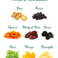 Anna And Sarah Large Size Dried Fruit Gift Basket, Healthy Gourmet Fruit Box, Holiday Food Tray, Medjool Dates, Apricot, Prunes,