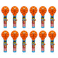POPUPS! LOLLIPOP Basketball Lollipop Holder - 12 Individually Wrapped Candy Party Favors - Bulk Set of 12