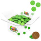 Saint Patrick'S Day 500 Clover Shamrock Leprechaun Chocolate Green Coins, Premium Belgian Nut-Free Milk Chocolate, Kosher (500-Pack)