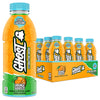 GHOST Hydration Drink - RTD Sports Drink with Electrolytes, 16.9 Fl Oz, Pack of 12, Orange Squeeze
