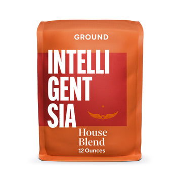 Intelligentsia Coffee, Light Roast Ground Coffee - House Blend 12 Ounce Bag
