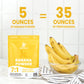 Jungle Powders Banana Powder For Smoothies 5 Ounce Bag Freeze Dried Banana Powder, Banana Extract For Baking Flavoring Banana Fl