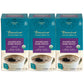 Teeccino Dark Roast Dandelion Herbal Tea - Caffeine Free & Prebiotic, 25 Count (Pack of 3)