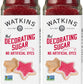Watkins Red Decorating Sugar, Non-GMO, Kosher, 4.7 Ounce Jar, 2-Pack