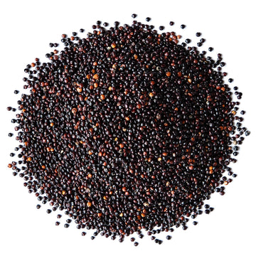 Food to Live Organic Black Quinoa, 20 Pounds - Non-GMO, Whole Grain, Sproutable, Kosher, Vegan, Sirtfood. Easy to Cook. Good Sou